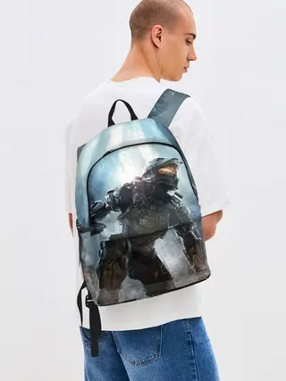 Рюкзак джинсовый / Halo