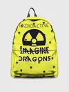 Рюкзак джинсовый / Imagine Dragons radioactive