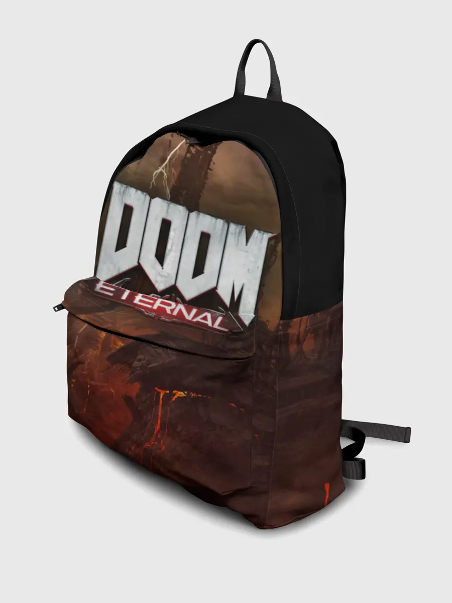 Рюкзак джинсовый / DOOM Eternal