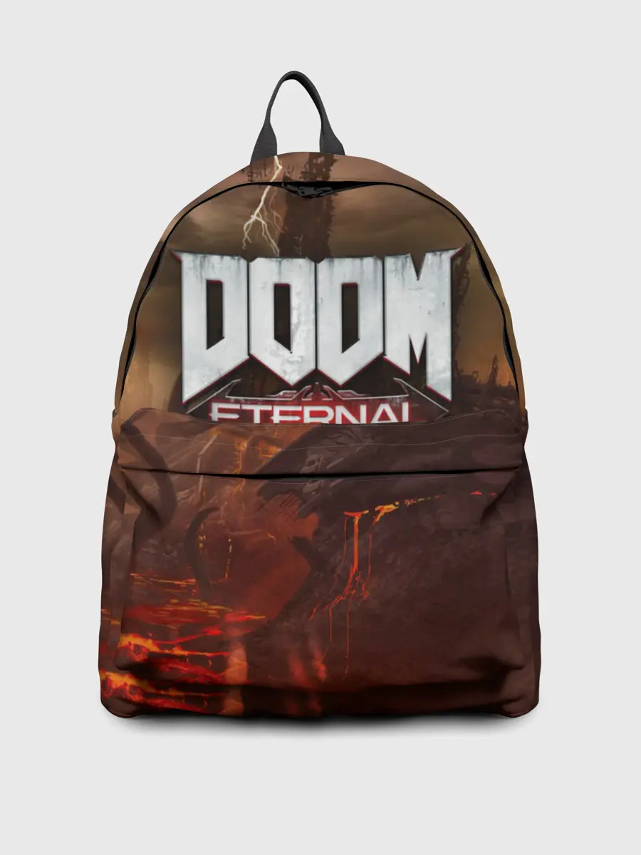 Рюкзак джинсовый / DOOM Eternal
