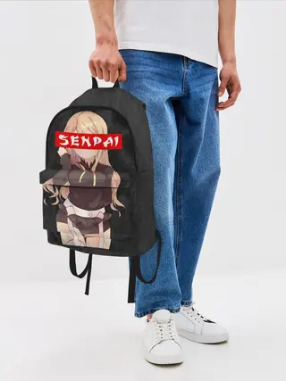 Рюкзак джинсовый / SENPAI