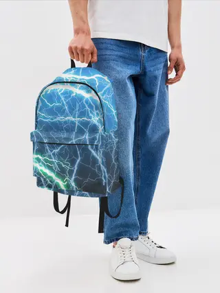 Рюкзак джинсовый / РАЗРЯДЫ МОЛНИЙ