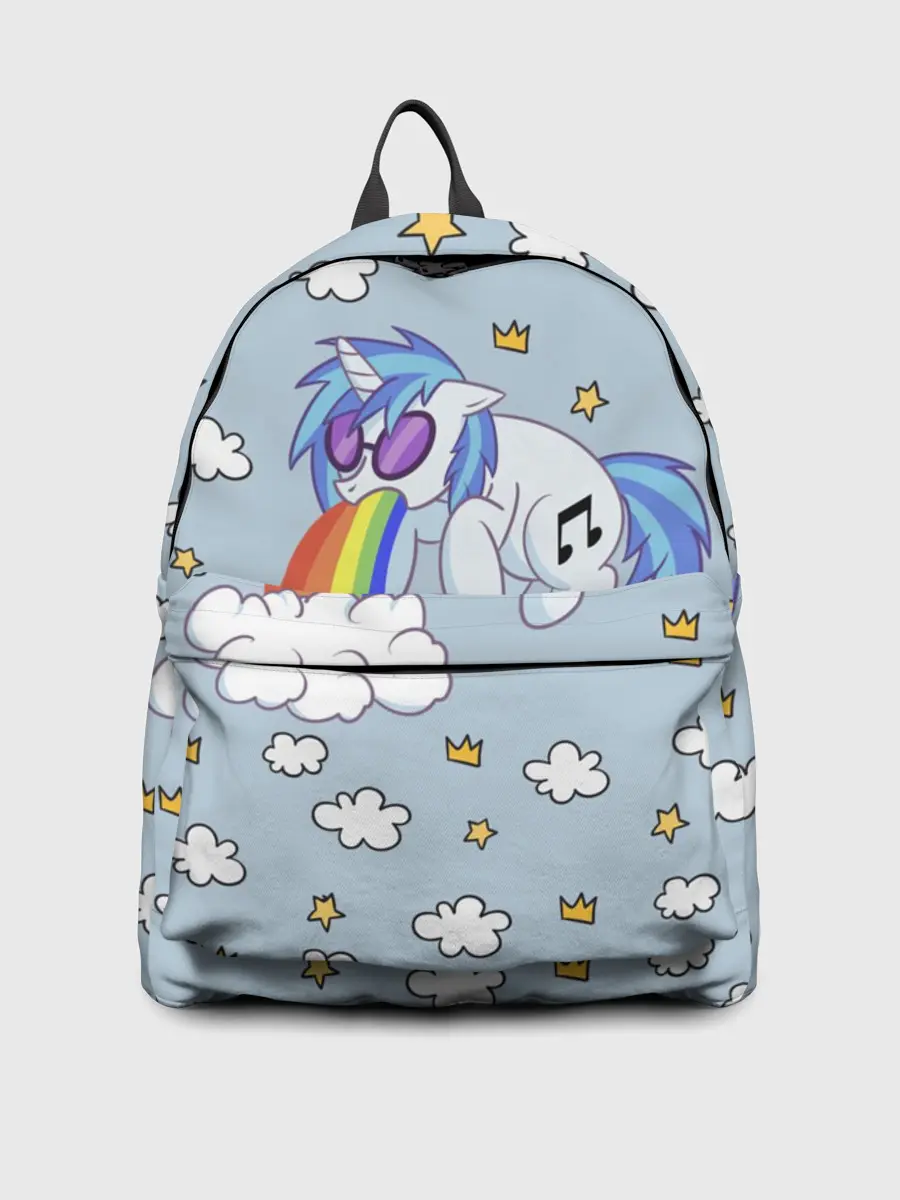 Рюкзак джинсовый / Винил Скрэтч