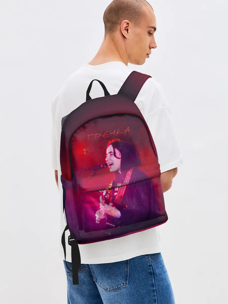 Рюкзак джинсовый / Гречка