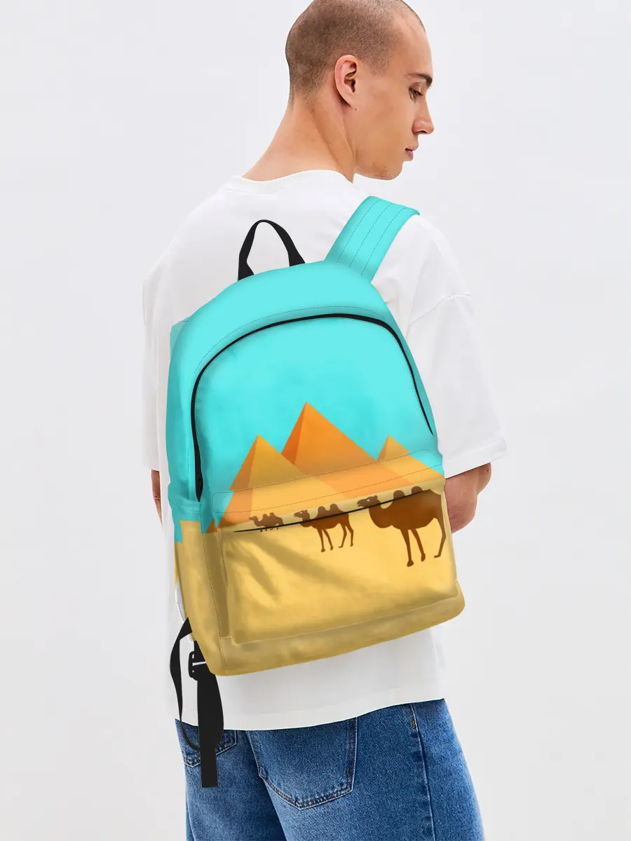 Рюкзак джинсовый / Пирамиды Египта