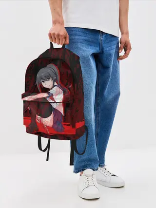 Рюкзак джинсовый / YANDERE