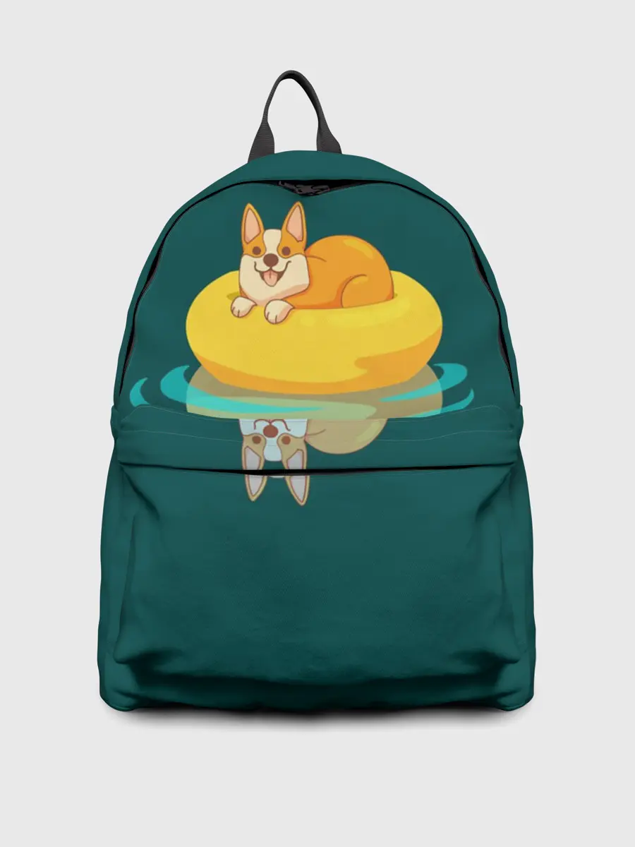 Рюкзак джинсовый / Корги