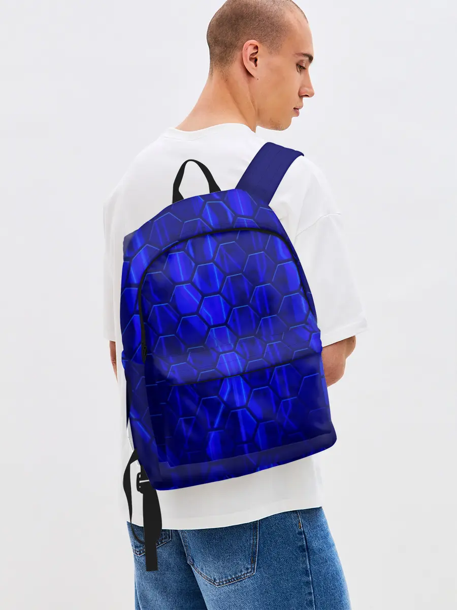 Рюкзак джинсовый / СТАЛЬНЫЕ СОТЫ