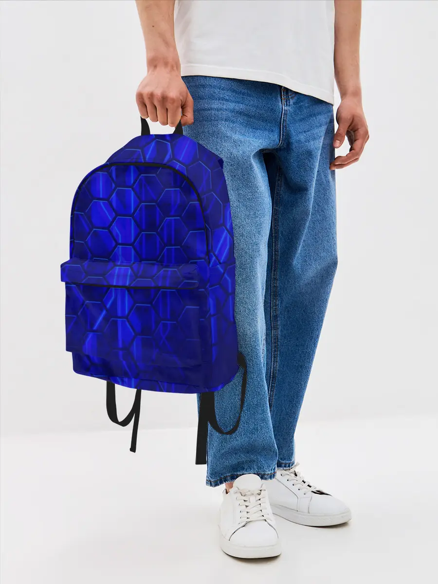 Рюкзак джинсовый / СТАЛЬНЫЕ СОТЫ