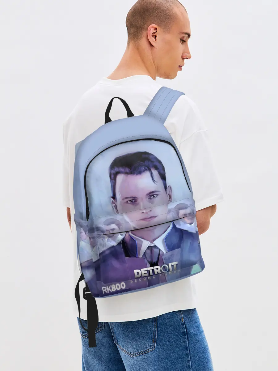 Рюкзак джинсовый / Detroit become human