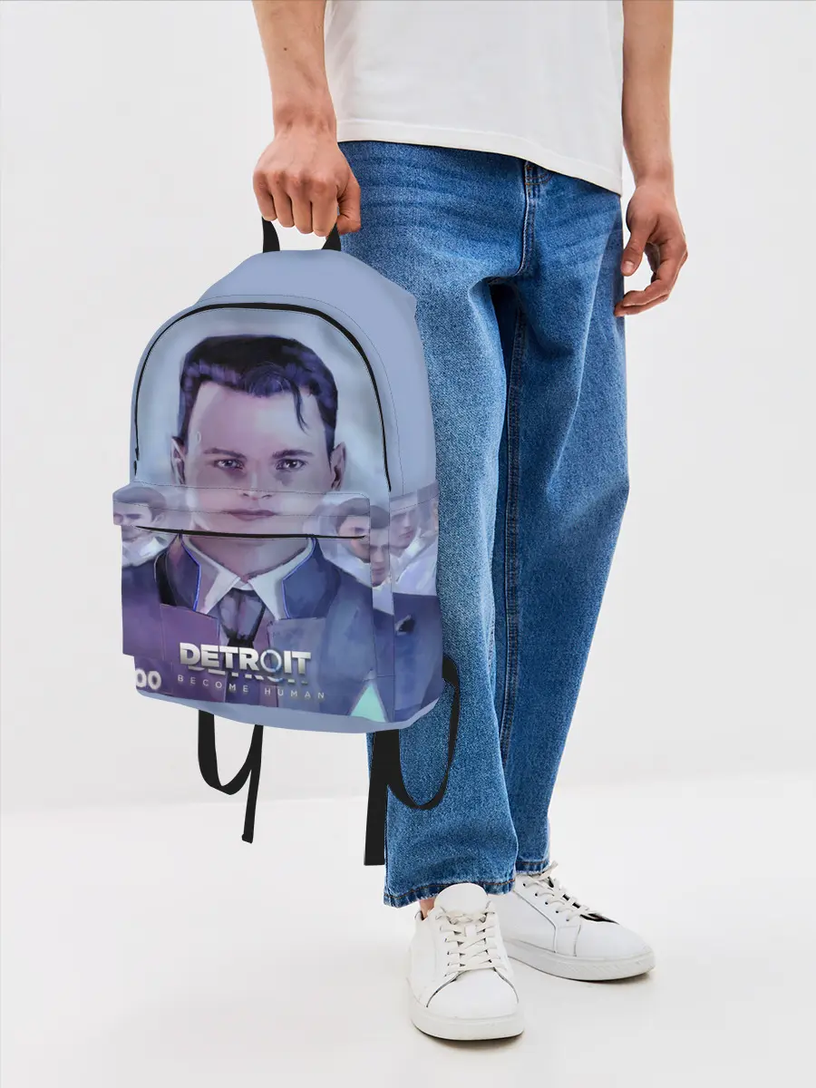 Рюкзак джинсовый / Detroit become human