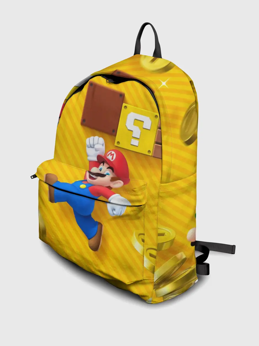 Рюкзак джинсовый / Супер Марио