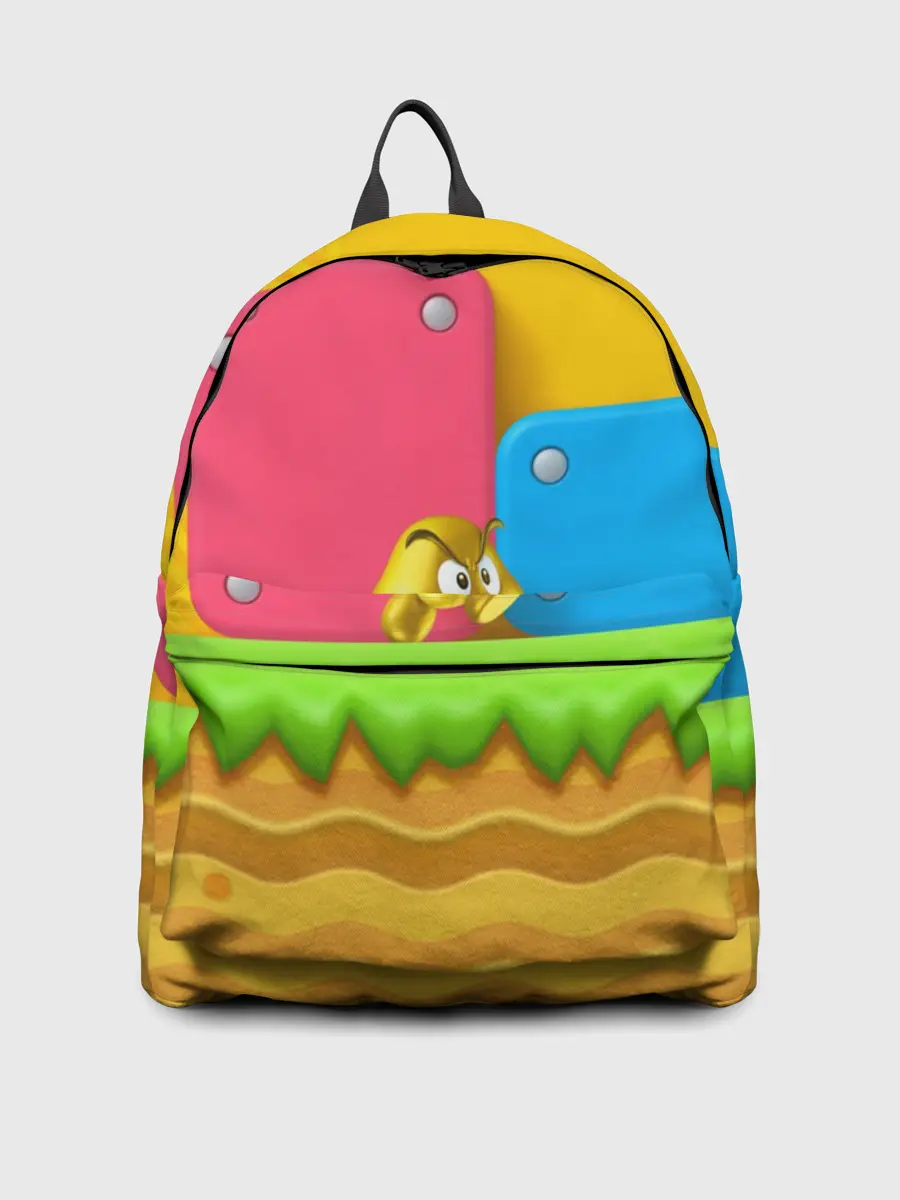 Рюкзак джинсовый / Супер Марио