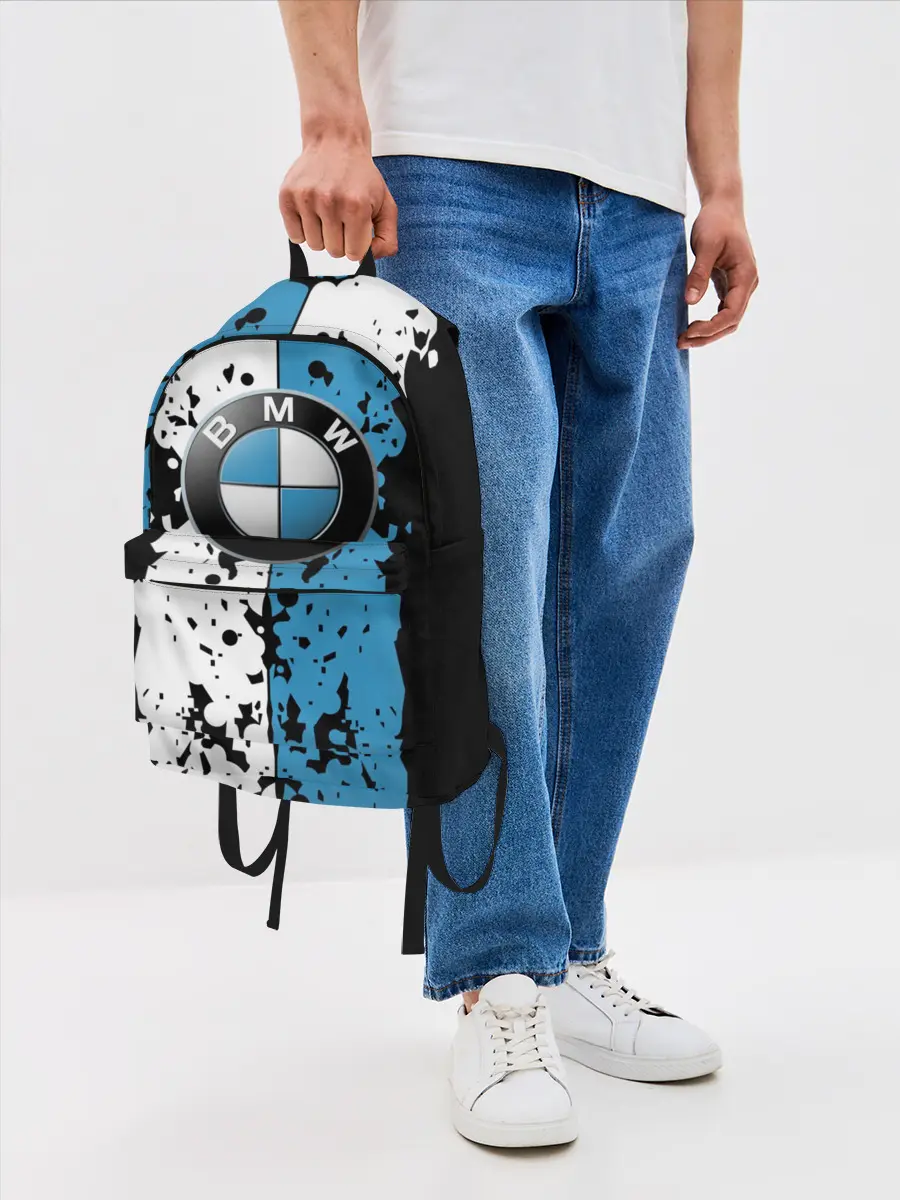 Рюкзак джинсовый / BMW sign