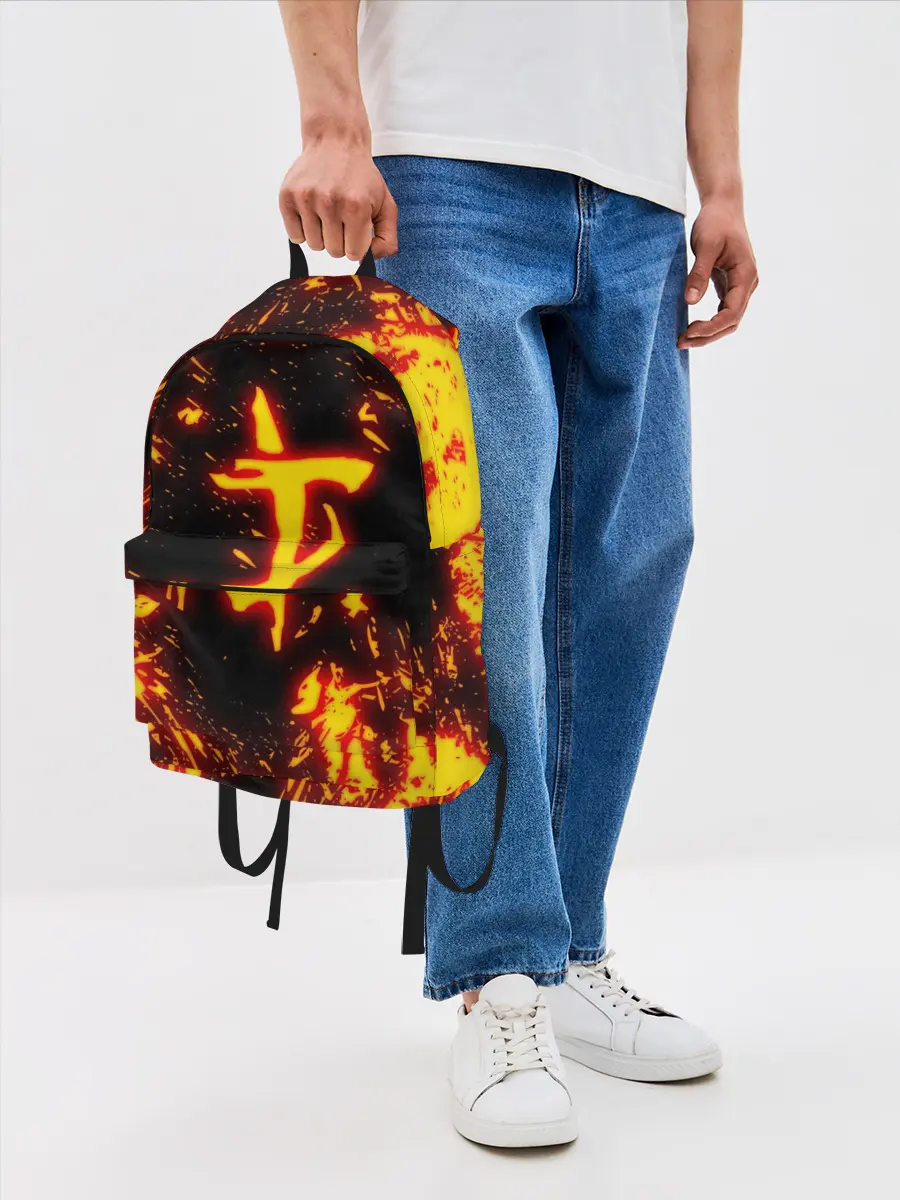 Рюкзак джинсовый / DOOM THE CRUCIBLE | ДУМ