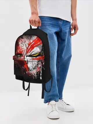 Рюкзак джинсовый / BLEACH face