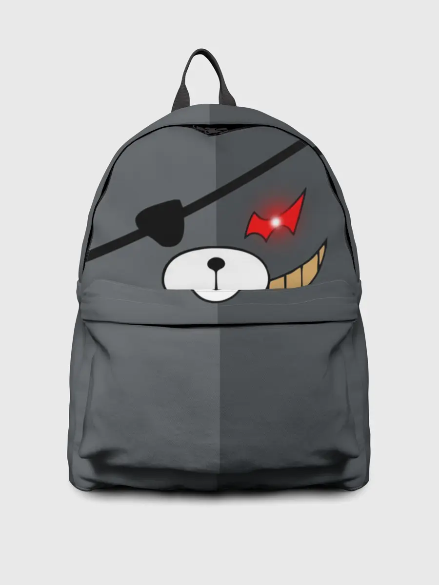 Рюкзак джинсовый / KUROKUMA на сером