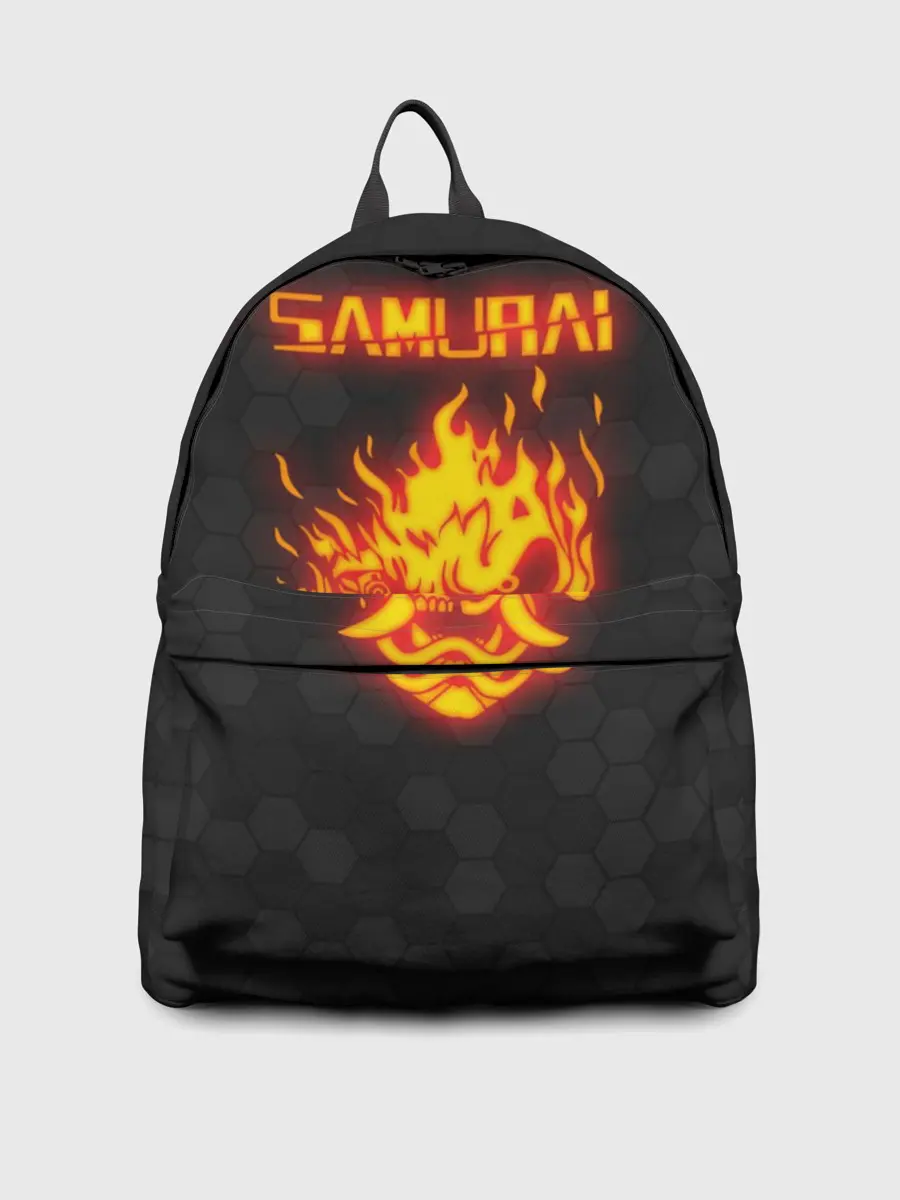 Рюкзак джинсовый / CYBERPUNK 2077 SAMURAI