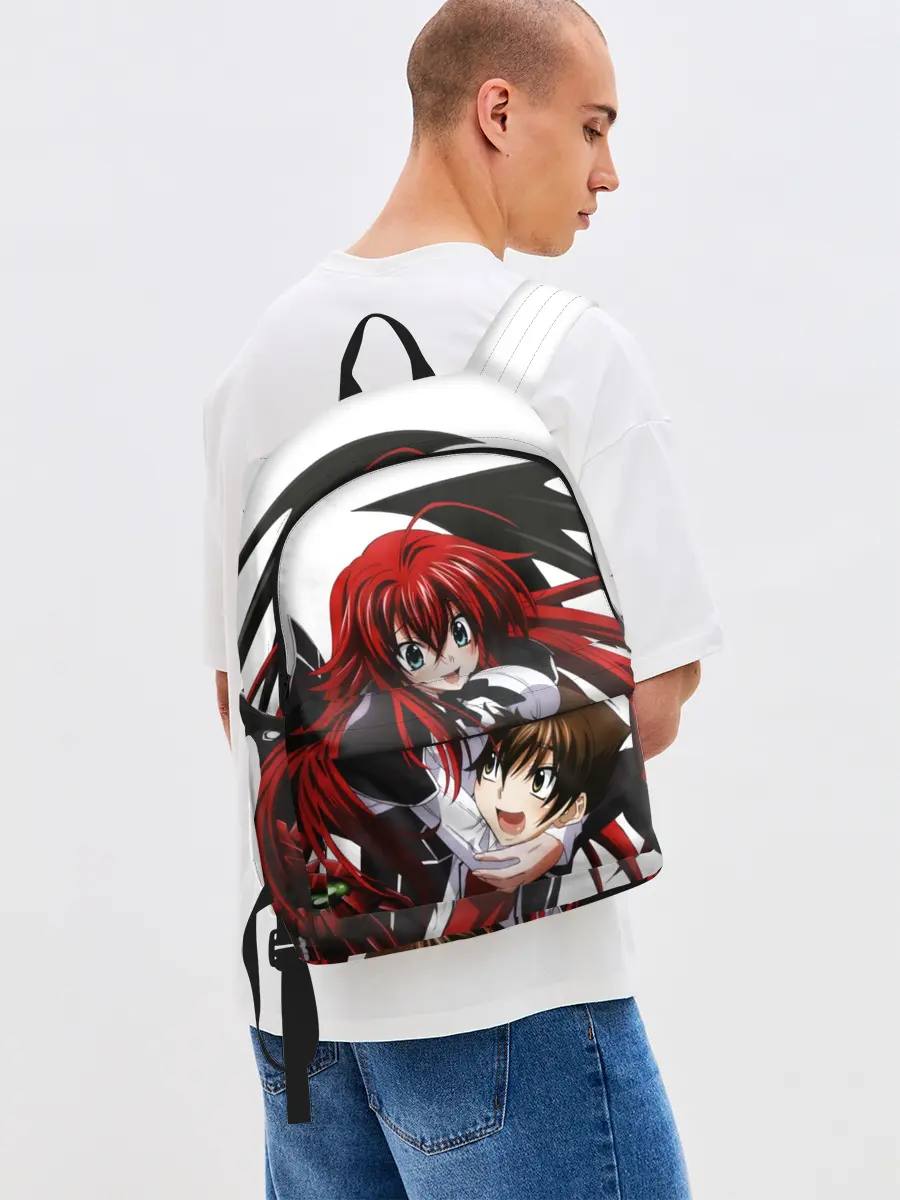 Рюкзак джинсовый / Иссей и Риас