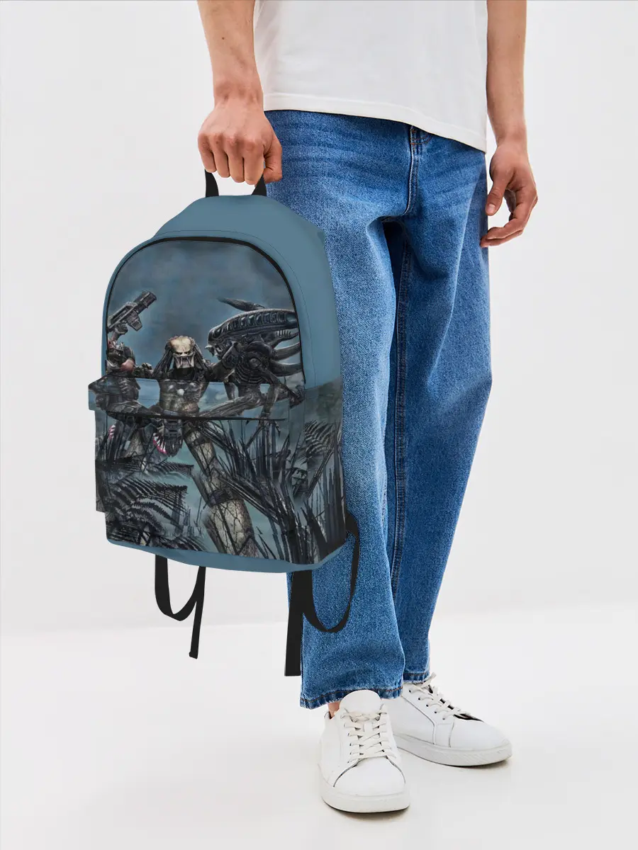 Рюкзак джинсовый / Фильм Хищник