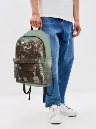 Рюкзак джинсовый / Хищник