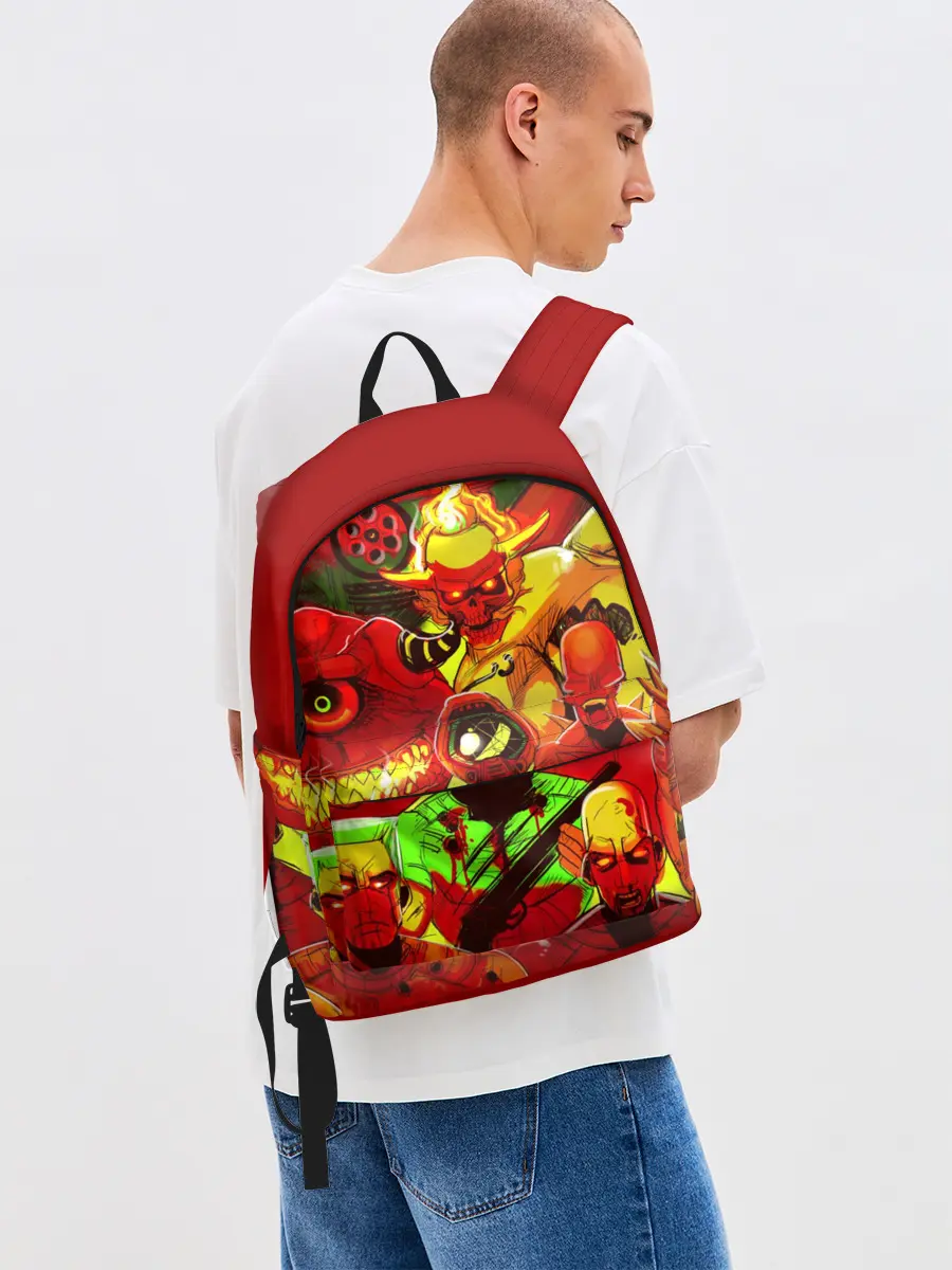 Рюкзак джинсовый / DOOM