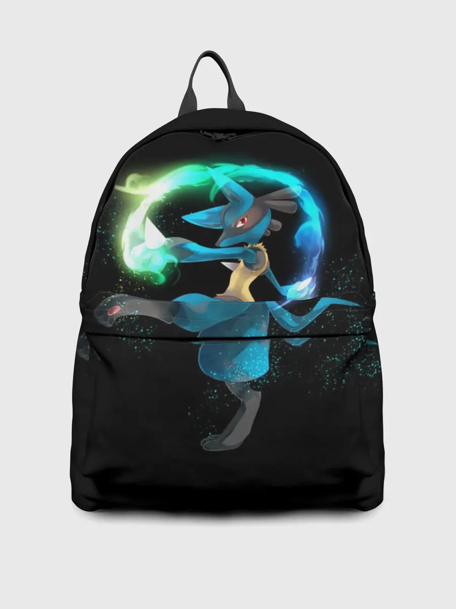 Рюкзак джинсовый / Pokemon art