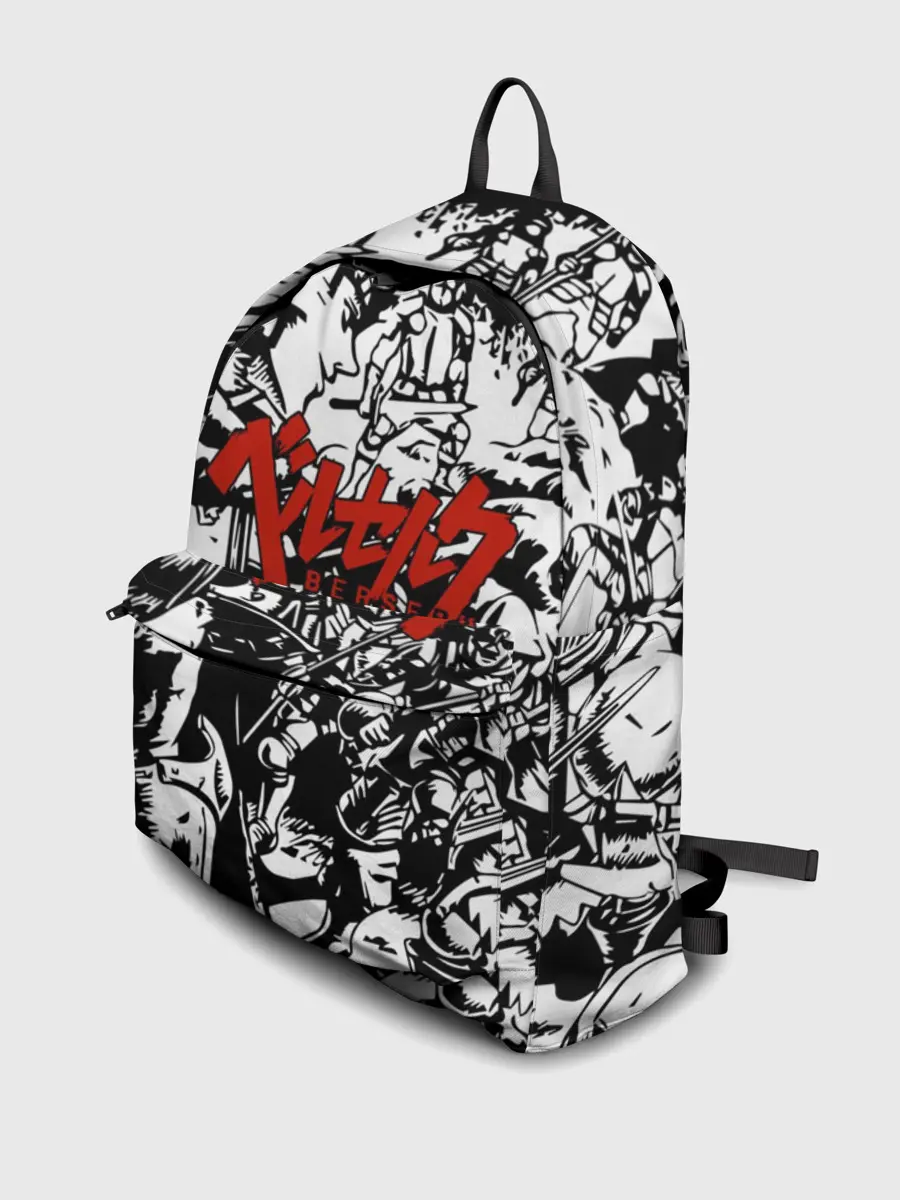 Рюкзак джинсовый / BERSERK background logo