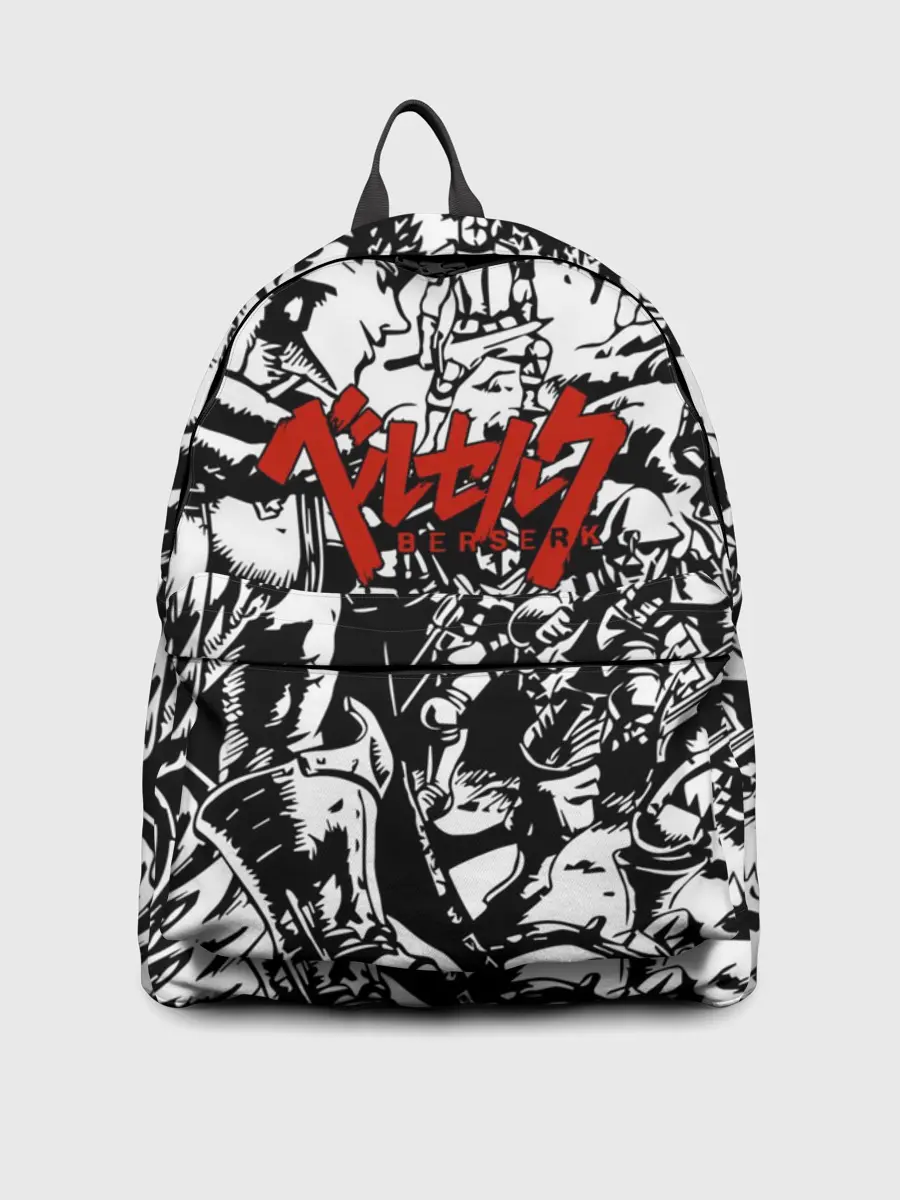 Рюкзак джинсовый / BERSERK background logo