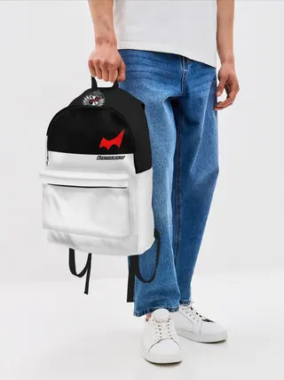 Рюкзак джинсовый / MONOKUMA SCHOOL ФОРМА