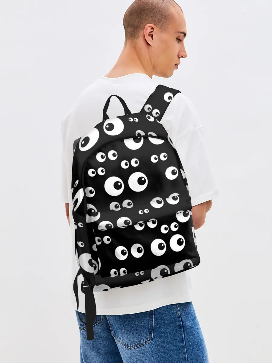 Рюкзак джинсовый / Глаза