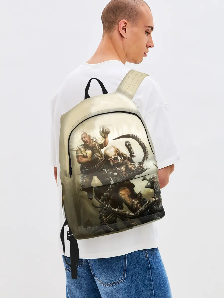 Рюкзак джинсовый / Хищник