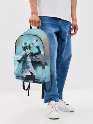 Рюкзак джинсовый / Rin Okumura