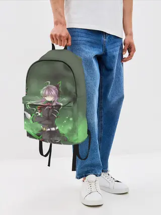 Рюкзак джинсовый / Шиноа Хиираги