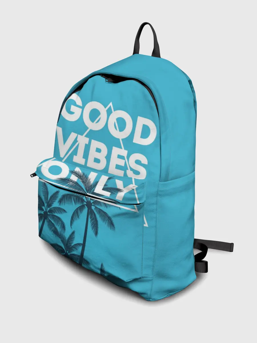 Рюкзак джинсовый / Good vibes only