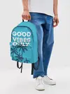 Рюкзак джинсовый / Good vibes only