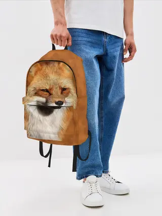 Рюкзак джинсовый / Лисичка