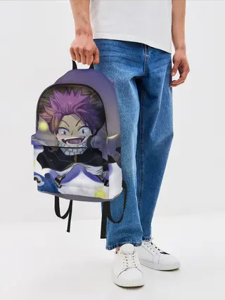 Рюкзак джинсовый / Нацу