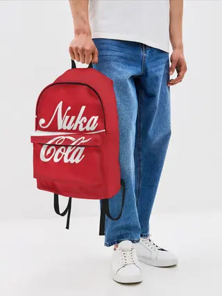 Рюкзак джинсовый / NUKA COLA