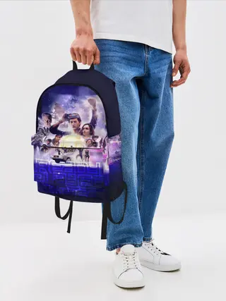Рюкзак джинсовый / Ready Player One
