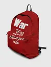 Рюкзак джинсовый / WAR NEVER CHANGES