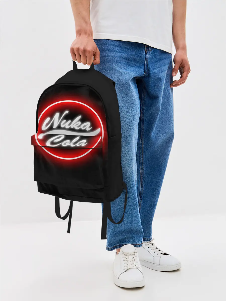 Рюкзак джинсовый / NUKA COLA