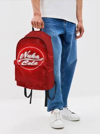 Рюкзак джинсовый / NUKA COLA