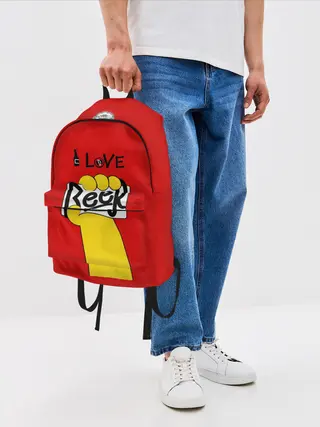 Рюкзак джинсовый / I love Beer