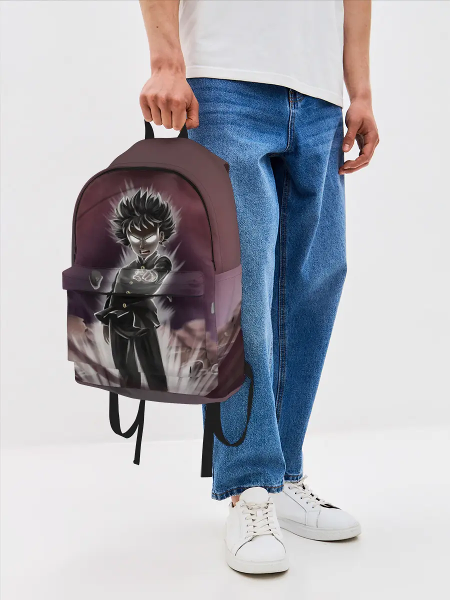 Рюкзак джинсовый / Mob Psycho 100