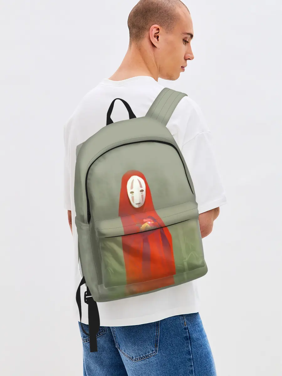 Рюкзак джинсовый / Каонаси с петухом