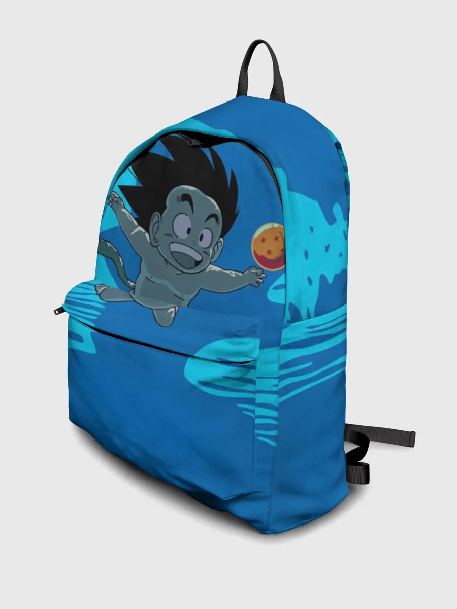 Рюкзак джинсовый / Smells Like Dragon Balls