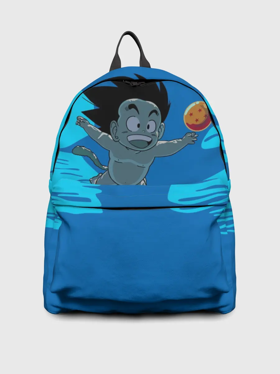 Рюкзак джинсовый / Smells Like Dragon Balls