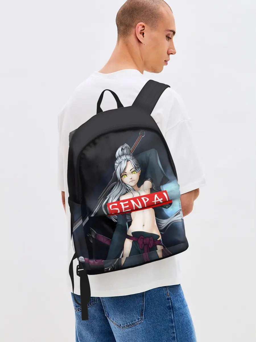 Рюкзак джинсовый / SENPAI