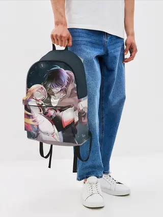Рюкзак джинсовый / Death art